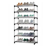 Scarpiera impilabile portascarpe scaffale 4 5 6 7 8 9 ripiani Organizer