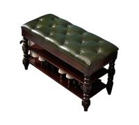 Scarpiera in legno massello con scomparto ribaltabile e doppia divisione, ideale per organizzare il corridoio e la camera da letto