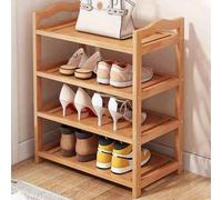 Scarpiera in legno, salvaspazio, per ingresso, grande capacità, 70 x 63 cm, design elegante e funzionale