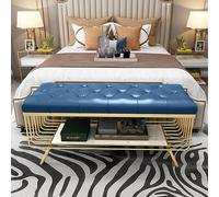 Scarpiera in metallo di alta qualità con sedile in pelle PU, moderna organizer per scarpe, elegante panca da portico con soluzione di archiviazione per estremità del letto