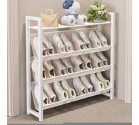 Scarpiera inclinata a più livelli, scaffale per scarpe stretto estremamente sottile, scarpiera con rete laminare di precisione, organizer per armadio, corridoio, ingresso, porta, dormitorio (A 75x19x8