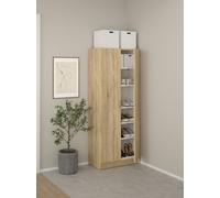 SCARPIERA/MOBILE MULTIUSO MOD. FOCUS 69.2X34.6 H. 170.4 OAK