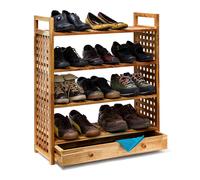 Scarpiera Mobiletto per scarpe 4 ripiani Scarpiera in legno Scarpiera moderna