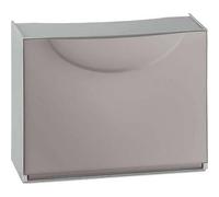 SCARPIERA MODULARE HARMONY BOX TERRY TORTORA/GRIGIO CM 51X19 H.CM 39