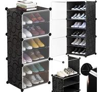 Scarpiera modulare organizer per calzature 6 ripiani