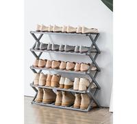 Scarpiera multifunzionale in bambù per animali domestici, elegante organizer per scarpe, per corridoio, camera da letto e giardino, soluzione ecologica per la casa e l'uso all'aperto