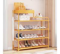 Scarpiera multistrato per ingresso con struttura portaoggetti, ripiano per scarpe, portaoggetti per scarpe con scomparto rimovibile in tessuto, organizer per scarpe per ingresso corridoio armadio stre