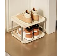 Scarpiera multistrato, ripiano alto verticale per scarpe per ingresso, portascarpe per piccoli spazi, multistrato per armadio stretto, corridoio camera da letto soggiorno sotto il tavolo (B 2F)