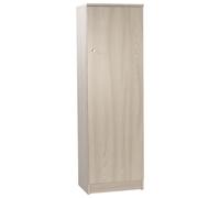 Scarpiera multiuso 2 ripiani e anta Scarpiere olmo armadio bagno portascope