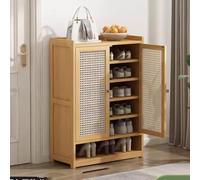Scarpiera organizer - Moderna unità di archiviazione indipendente per ingresso, corridoio e camera da letto con quattro ante e sette ripiani
