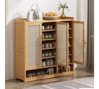 Scarpiera organizer - Moderna unità di archiviazione indipendente per ingresso, corridoio e camera da letto con quattro ante e sette ripiani