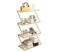 Scarpiera - Organizer multistrato da pavimento per vendita al dettaglio e casa, scaffale verticale durevole per esposizione di scarpe