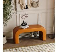 Scarpiera Panca RackEnd Of Bed Storage Moderno Imbottito Fasciatoio Sgabello Ingresso Per Soggiorno Camera Da Letto Corridoio Finestra Angolo
