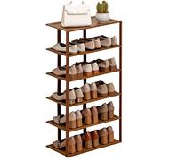 Scarpiera per ingresso Scarpiera a 6/7/8 livelli Scaffale per scarpe Organizer per scarpe verticale in legno Supporto per scarpe in legno Scarpiera autoportante per ingresso Scarpiera per stoccaggio