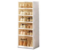 SCARPIERA PIEGHEVOLE IMPILABILE A 6 RIPIANI ANTIPOLVERE TRASPIRANTE 120X37X51CM