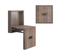 Scarpiera pieghevole invisibile, scarpiera da porta, panca fasciatoio pieghevole da parete, sedile da bagno, salvaspazio, per ingresso e armadio