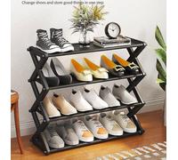Scarpiera PIEGHEVOLE Salvaspazio 12 Paia Organizer Ripostiglio Scaffale Scarpe