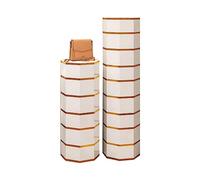 Scarpiera portatile con anta, mobile rotondo verticale rotante in metallo, moderno organizer regolabile per ingresso, design semplice per una gestione efficiente delle scarpe