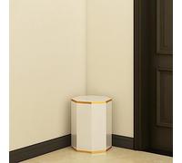 Scarpiera rotante a 360 gradi, armadio rotondo ottagonale a torre, organizer verticale stretto, supporto girevole, autoportante in metallo per ingresso, corridoio, soggiorno