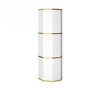 Scarpiera rotante salvaspazio, elegante scarpiera verticale in metallo per ingresso, moderna mensola stretta per l'organizzazione dell'armadio, soluzione efficiente per la casa