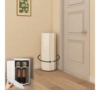 Scarpiera rotante salvaspazio scarpiera stretta scarpiera verticale espositore elegante per calzature per riporre in modo efficiente