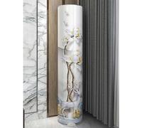 Scarpiera Rotante Verticale Scarpiera Cilindrica Girevole Mobiletto Scarpier Schermo Di Scarpe Rotanti Regolabile, Armadio Per Scarpe Rotante 360 Con Porte Di Adsorbimento, Scarpone Circolare Rotante,