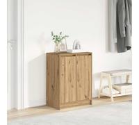 Scarpiera Rovere Artigianale 57x34x76 cm in Legno Multistrato