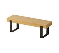 Scarpiera rustica in legno massello con contenitore, panca da ingresso per interni, corridoio, camera da letto, panca in legno (60 cm), scarpiera rustica per Living Ro