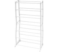 Scarpiera Salvaspazio 14 Paia 7 Ripiani Scaffale in metallo Scarpiera guardaroba