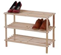 SCARPIERA SALVASPAZIO INGRESSO LEGNO PANCA 3 RIPIANI SCAFFALE MOBILEPORTA SCARPE
