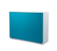 Scarpiera Salvaspazio Modulare Liscia Ottanio 51,5 x 39 x 16 cm Belli&Forti