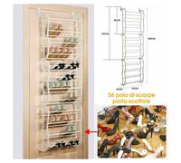 SCARPIERA SALVASPAZIO SCAFFALE ORGANIZER RIPOSTIGLIO PORTA SCARPE STANZA