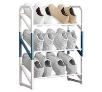 SCARPIERA SCAFFALE ORGANIZER SALVASPAZIO A 3 RIPIANI SCARPE IMPILABILE 53X45X18C