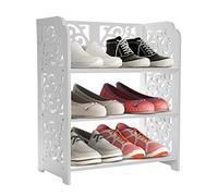 Scarpiera, scarpiera in legno composito di plastica cava, portaoggetti for scarpe, portaoggetti for la casa, scaffale for scarpe nel corridoio di casa, corridoio e angolo(3 storeys 51 * 26 * 63cm)