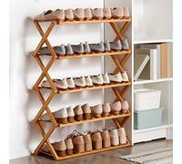 Scarpiera, scarpiera in legno, scarpiera da ingresso, scarpiera in piedi che non richiede installazione, armadio, garage, camera da letto, armadio, bagno, corridoio, borsa pieghevole per scarpe (