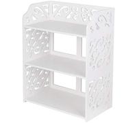 Scarpiera Scarpiera Porta d'ingresso Scarpiera moderna bianca intagliata Scarpiera Scarpiera Scaffale per la casa Mensola Impermeabile Piccolo Mensola Espositore Mensola per Soggiorno
