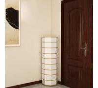 Scarpiera Scarpiera Rotante in Metallo, Scarpiera Autoportante Scarpiera Verticale per Piccoli Spazi Scarpiera per Scarpiere per Spazi Stretti Scarpiera Rotante A, Diameter-43cm, 9 Layers 127cm