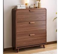 Scarpiera sottile nizer, scarpiera salvaspazio da ingresso, ultra sottile, 17 cm, con cassetti, design moderno e semplice, 60 x 17 cm (colore: B)