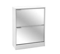 SCARPIERA SPECCHIO SLIM 2 ANTE 806324 cm DOPPIA PROFONDITA SALVASPAZIO MODERNA