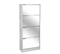 SCARPIERA SPECCHIO SLIM 4 ANTE 1506324cm DOPPIA PROFONDITà SALVASPAZIO MODERNA