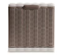 SCARPIERA TORTORA MODULARE MOD. ELEGANCE EFFETTO RATTAN IMPILABILE SALVASPAZIO