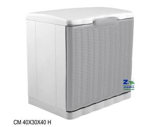 SCARPIERA STONE MODULARE MOD. ELEGANCE EFFETTO RATTAN IMPILABILE SALVASPAZIO