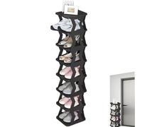 Scarpiera stretta 5 6 7 8 ripiani verticale per piccoli spazi, soluzione di archiviazione sottile e alta per corridoio angolo scarpiera perfetta per la casa