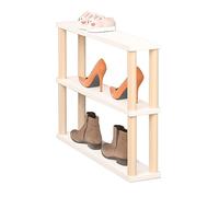 Scarpiera stretta in legno per bambini salvaspazio porta nizer 3 strati sottile scarpiera con 20 cm di distanza tra gli strati perfetta per piccoli spazi design elegante