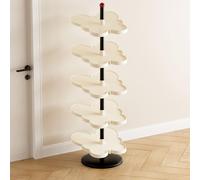 Scarpiera verticale a forma di farfalla, per porta della camera da letto o