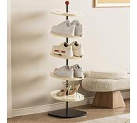 Scarpiera verticale nizer, scarpiera a 3/4/5 ripiani, per stivali, scarpe da ginnastica e tacchi, soluzione salvaspazio per ingresso e camera da letto, ideale per piccoli spazi e per una vita senza