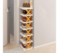 Scarpiera Verticale, Torre Per Scarpe A 7 Ripiani, Shoe Rack Impilabile, Porta Scarpe Salvaspazio, Scarpiere Multistrato, Porta Scarpe Impilabile Organizzatore, Per Ingresso/Camera/Salotto/Corridoio (