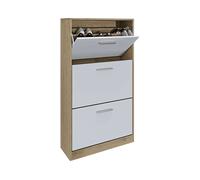 SCARPIERA ZIK Slim 3 Ante Doppie a Ribalta Bianco Rovere