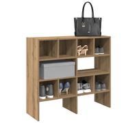 Scarpiere 2 pz Impilabili Rovere Artigianale 89,5x30x40 cm