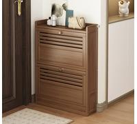 Scarpiere per corridoio, scarpiera sottile, scarpiera ribaltabile, organizer per riporre le scarpe, scarpiera con ripiano regolabile, portascarpe per corridoi, soggiorno, camera da letto (50 doppie an